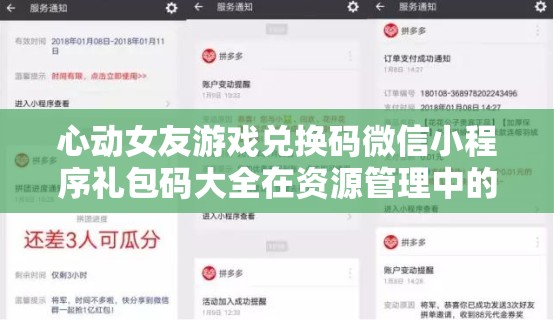 心动女友游戏兑换码微信小程序礼包码大全在资源管理中的核心价值与高效整合利用策略