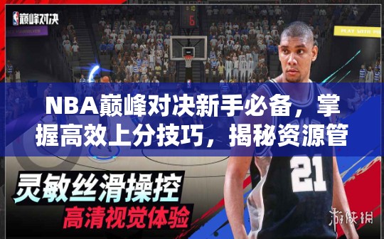 NBA巅峰对决新手必备，掌握高效上分技巧，揭秘资源管理的艺术之道