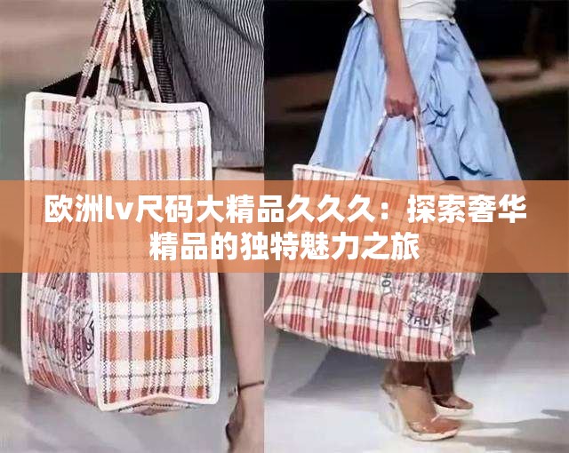 欧洲lv尺码大精品久久久：探索奢华精品的独特魅力之旅