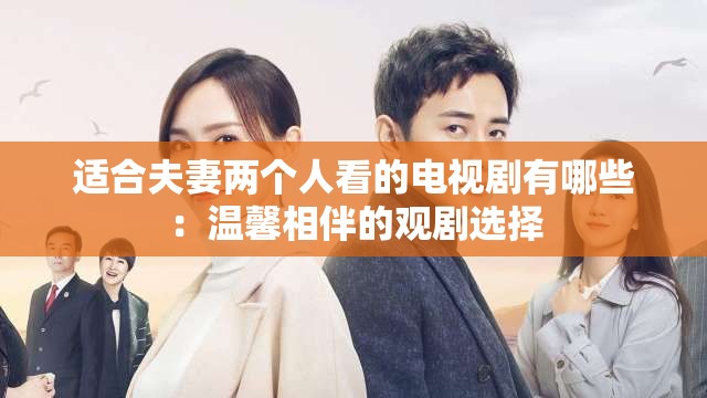 适合夫妻两个人看的电视剧有哪些：温馨相伴的观剧选择