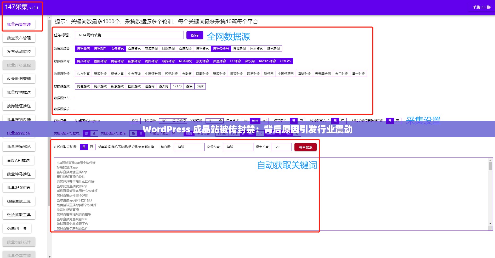 WordPress 成品站被传封禁：背后原因引发行业震动