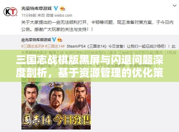 三国志战棋版黑屏与闪退问题深度剖析，基于资源管理的优化策略探讨