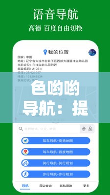 色哟哟导航：提供精准便捷的出行指引服务