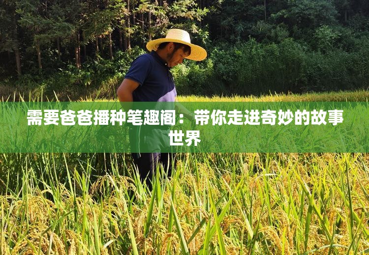 需要爸爸播种笔趣阁：带你走进奇妙的故事世界
