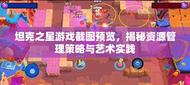 坦克之星游戏截图预览，揭秘资源管理策略与艺术实践