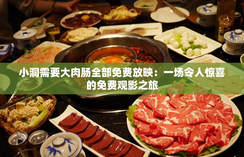 小洞需要大肉肠全部免费放映：一场令人惊喜的免费观影之旅