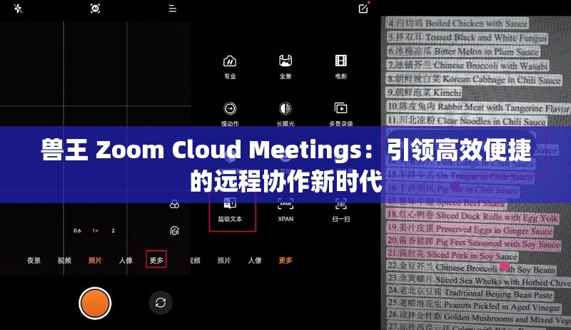 兽王 Zoom Cloud Meetings：引领高效便捷的远程协作新时代