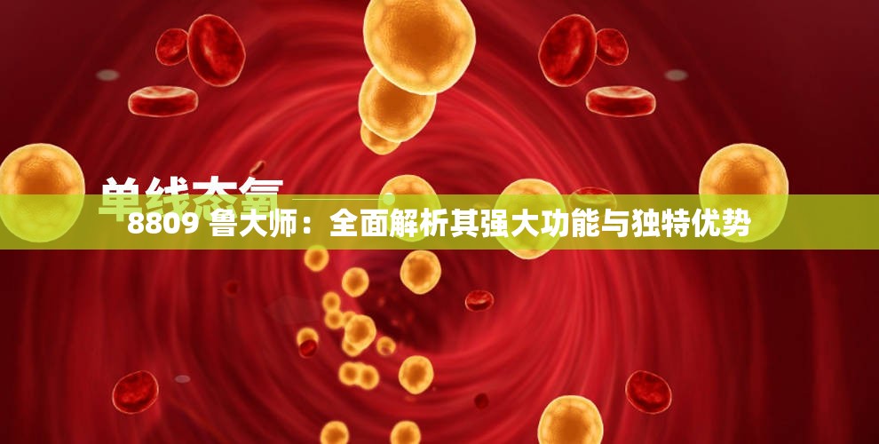8809 鲁大师：全面解析其强大功能与独特优势