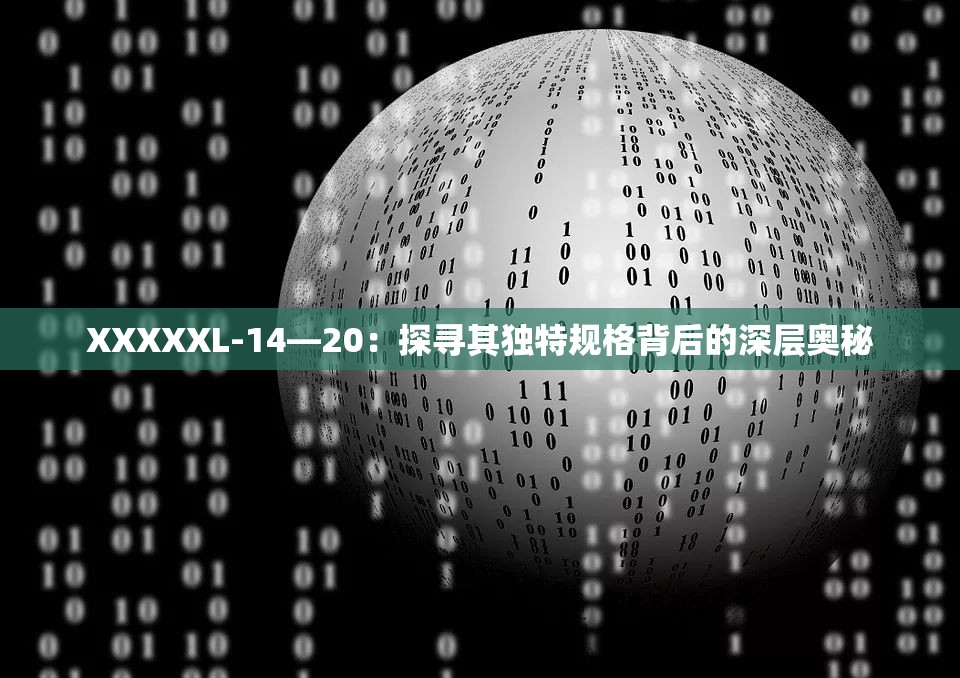 XXXXXL-14—20：探寻其独特规格背后的深层奥秘