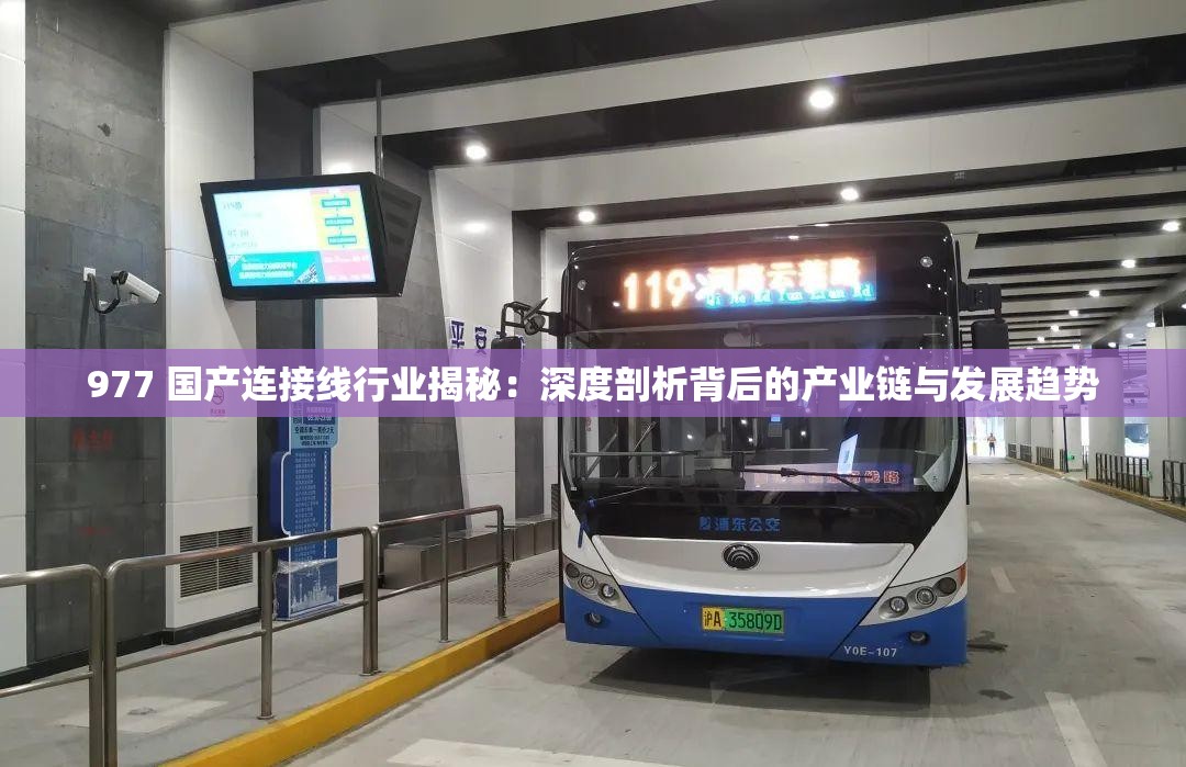 977 国产连接线行业揭秘：深度剖析背后的产业链与发展趋势