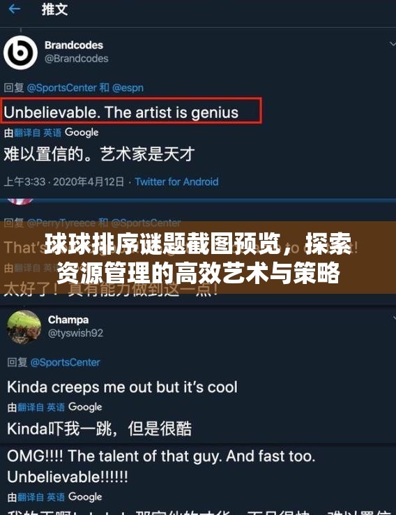 球球排序谜题截图预览，探索资源管理的高效艺术与策略