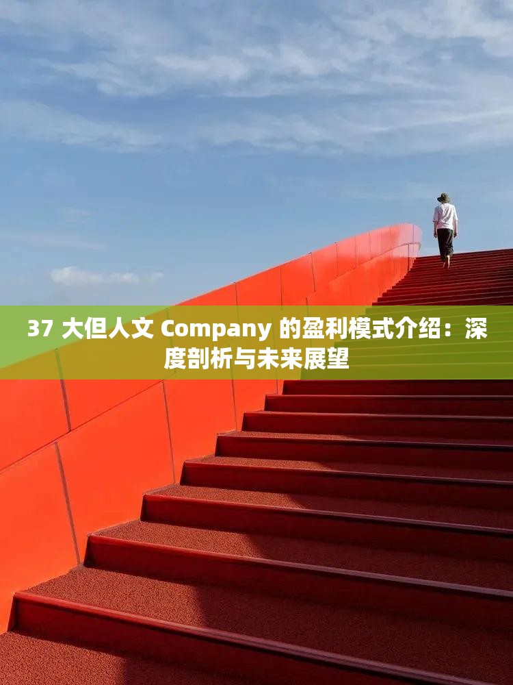 37 大但人文 Company 的盈利模式介绍：深度剖析与未来展望