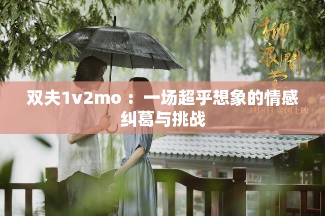 双夫1v2mo ：一场超乎想象的情感纠葛与挑战