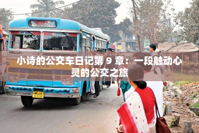 小诗的公交车日记第 9 章：一段触动心灵的公交之旅