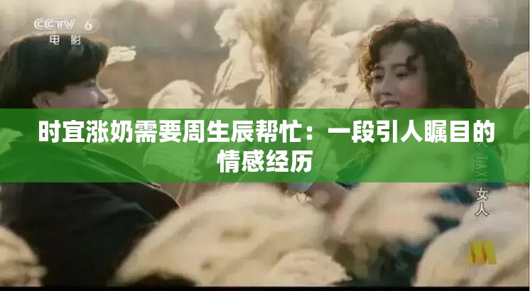 时宜涨奶需要周生辰帮忙：一段引人瞩目的情感经历