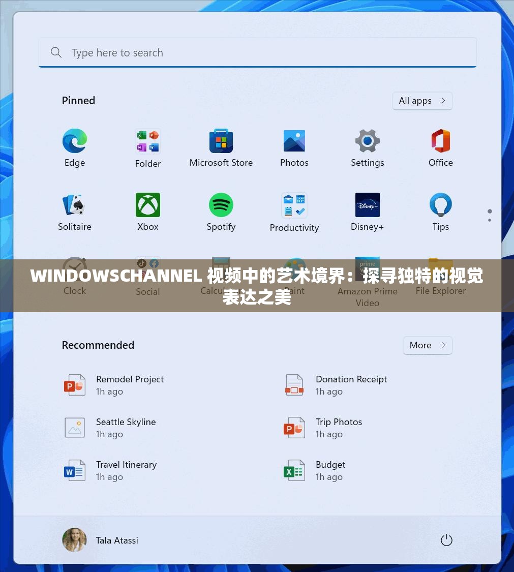 WINDOWSCHANNEL 视频中的艺术境界：探寻独特的视觉表达之美