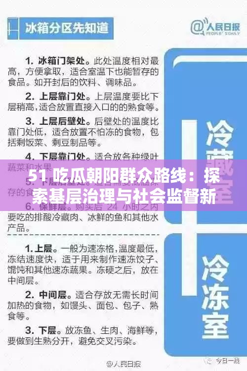 51 吃瓜朝阳群众路线：探索基层治理与社会监督新模式