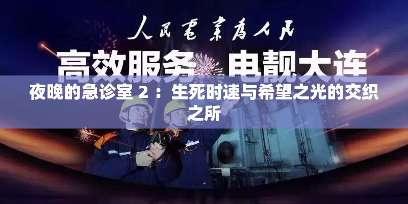 夜晚的急诊室 2 ：生死时速与希望之光的交织之所