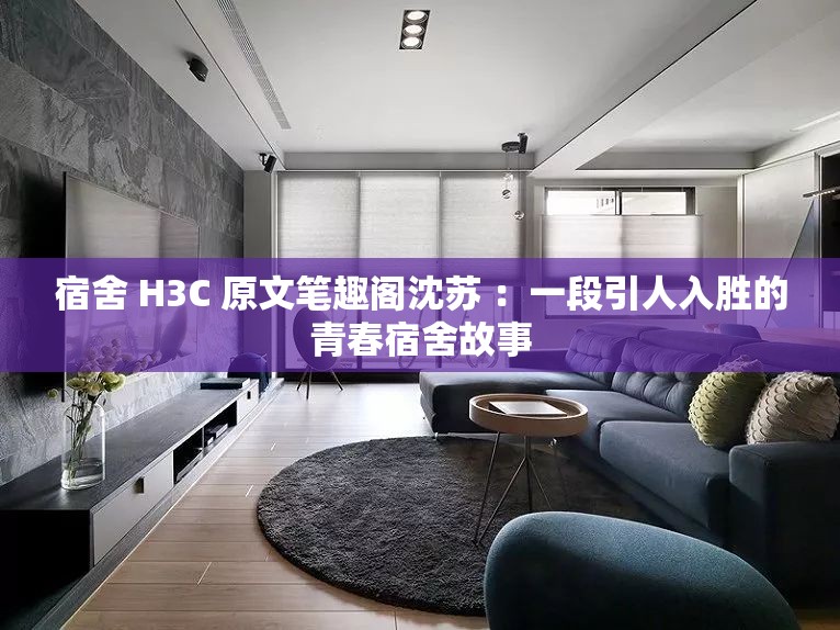 宿舍 H3C 原文笔趣阁沈苏 ：一段引人入胜的青春宿舍故事