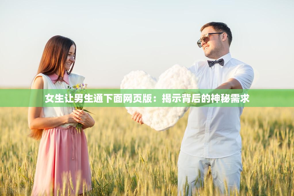 女生让男生通下面网页版：揭示背后的神秘需求