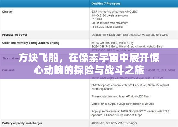 方块飞船，在像素宇宙中展开惊心动魄的探险与战斗之旅