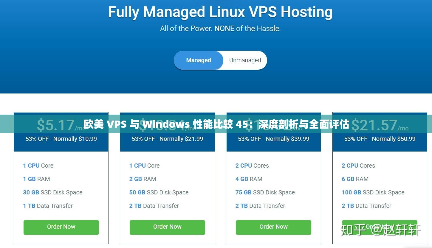 欧美 VPS 与 Windows 性能比较 45：深度剖析与全面评估