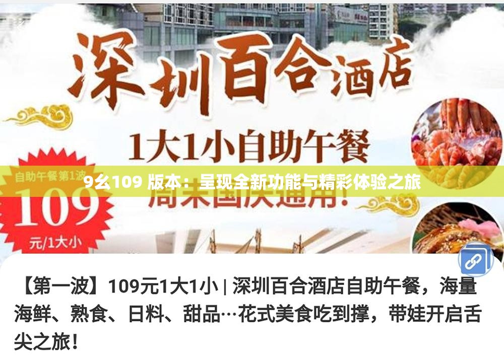9幺109 版本：呈现全新功能与精彩体验之旅