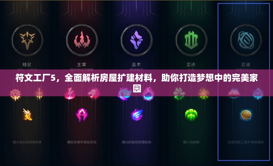 符文工厂5，全面解析房屋扩建材料，助你打造梦想中的完美家园