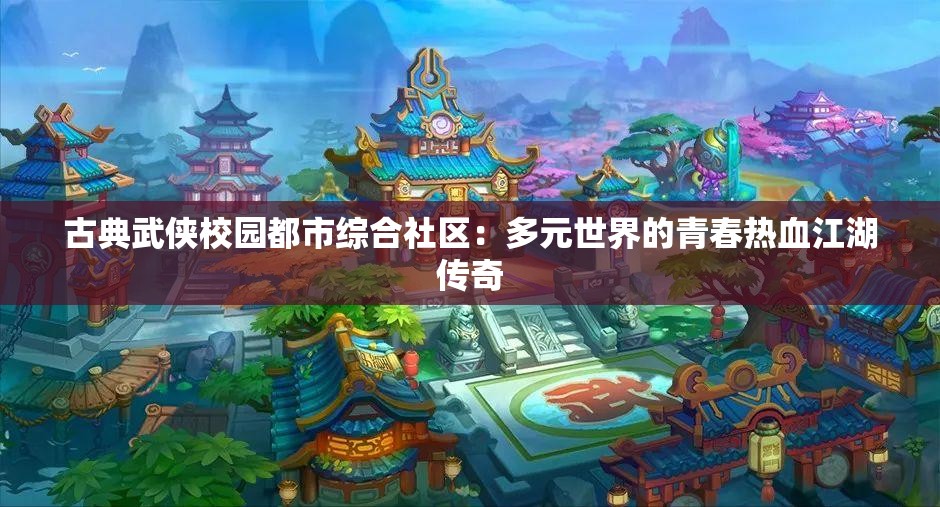 古典武侠校园都市综合社区：多元世界的青春热血江湖传奇