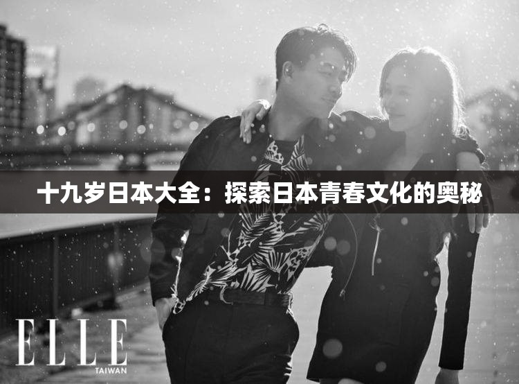 十九岁日本大全：探索日本青春文化的奥秘