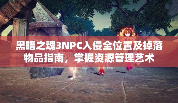 黑暗之魂3NPC入侵全位置及掉落物品指南，掌握资源管理艺术