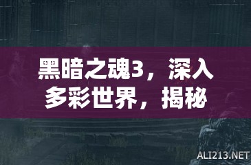 黑暗之魂3，深入多彩世界，揭秘入侵者的神秘面纱与挑战之旅
