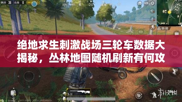 绝地求生刺激战场三轮车数据大揭秘，丛林地图随机刷新有何攻略秘诀？