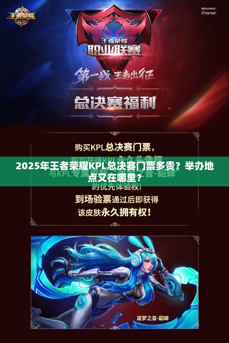 2025年王者荣耀KPL总决赛门票多贵？举办地点又在哪里？