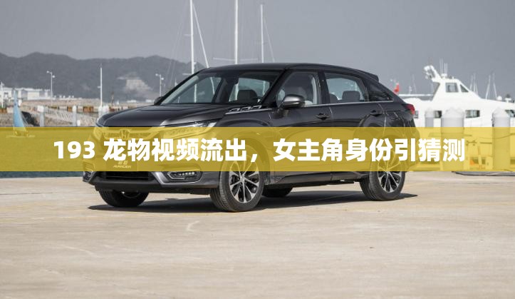 193 龙物视频流出，女主角身份引猜测