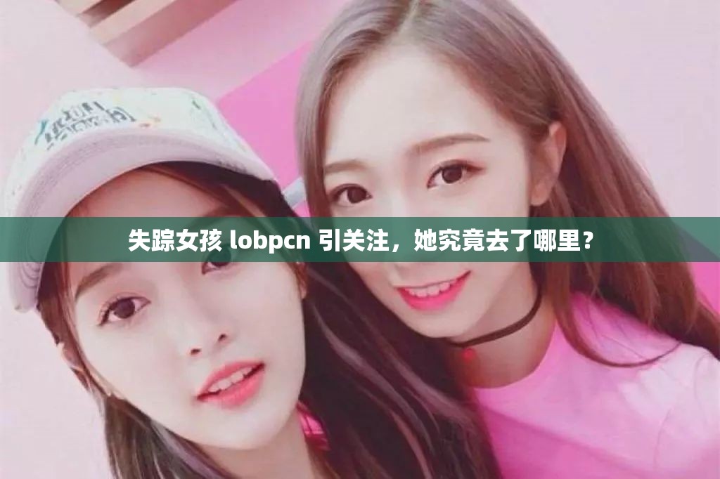 失踪女孩 lobpcn 引关注，她究竟去了哪里？
