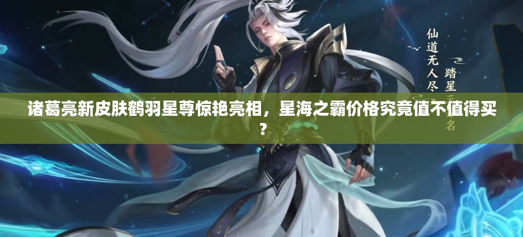 诸葛亮新皮肤鹤羽星尊惊艳亮相，星海之霸价格究竟值不值得买？