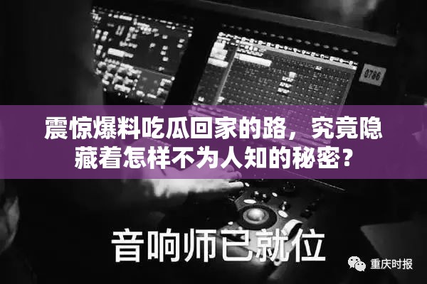 震惊爆料吃瓜回家的路，究竟隐藏着怎样不为人知的秘密？