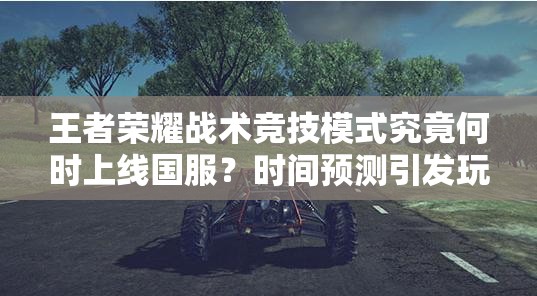 王者荣耀战术竞技模式究竟何时上线国服？时间预测引发玩家大猜想