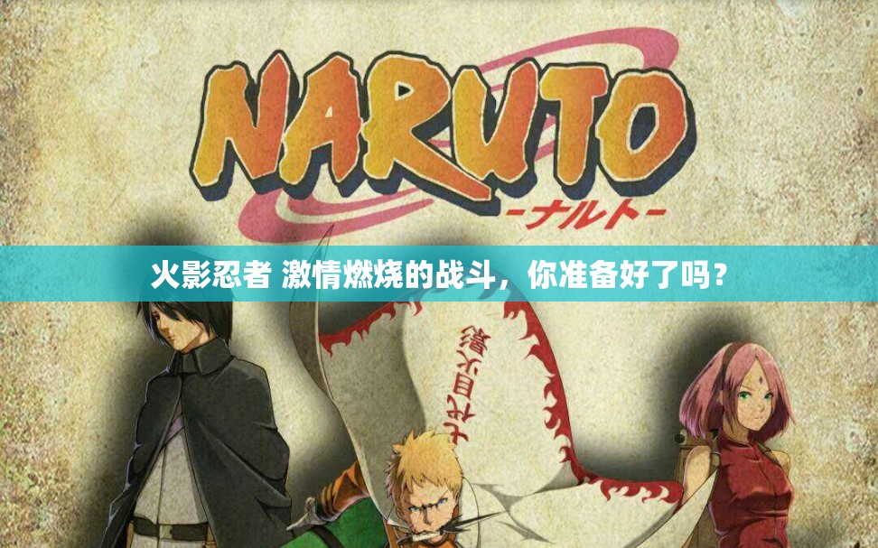 火影忍者 激情燃烧的战斗，你准备好了吗？