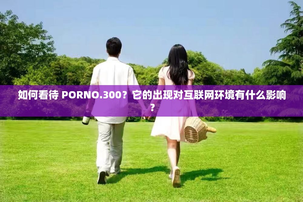 如何看待 PORNO.300？它的出现对互联网环境有什么影响？