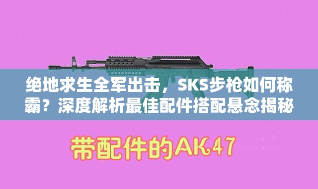 绝地求生全军出击，SKS步枪如何称霸？深度解析最佳配件搭配悬念揭秘