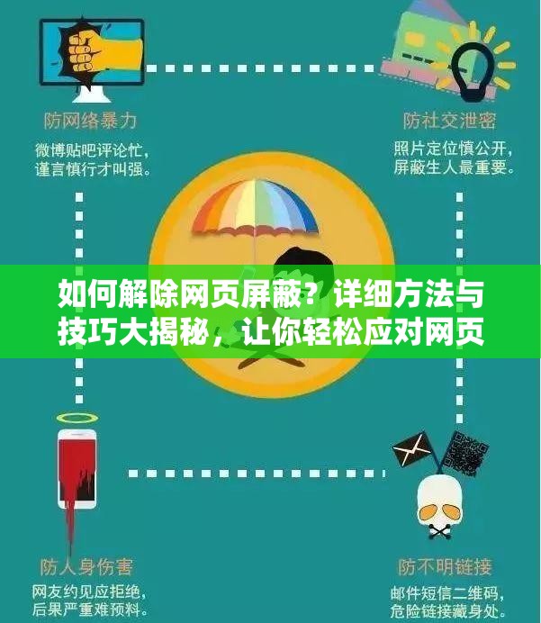 如何解除网页屏蔽？详细方法与技巧大揭秘，让你轻松应对网页屏蔽问题