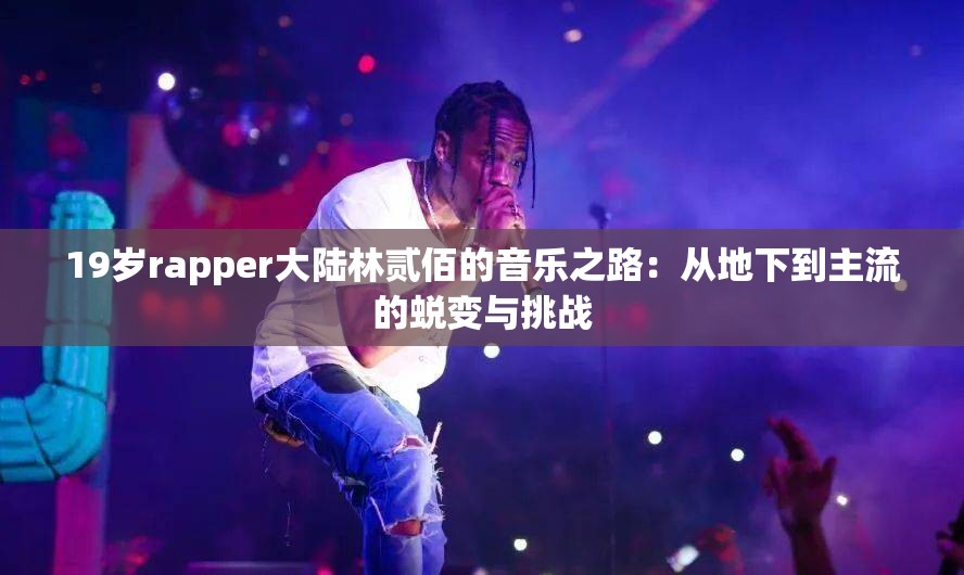 19岁rapper大陆林贰佰的音乐之路：从地下到主流的蜕变与挑战