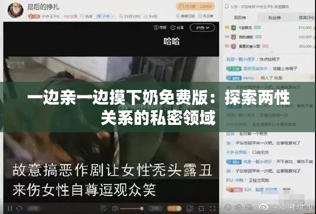 一边亲一边摸下奶免费版：探索两性关系的私密领域