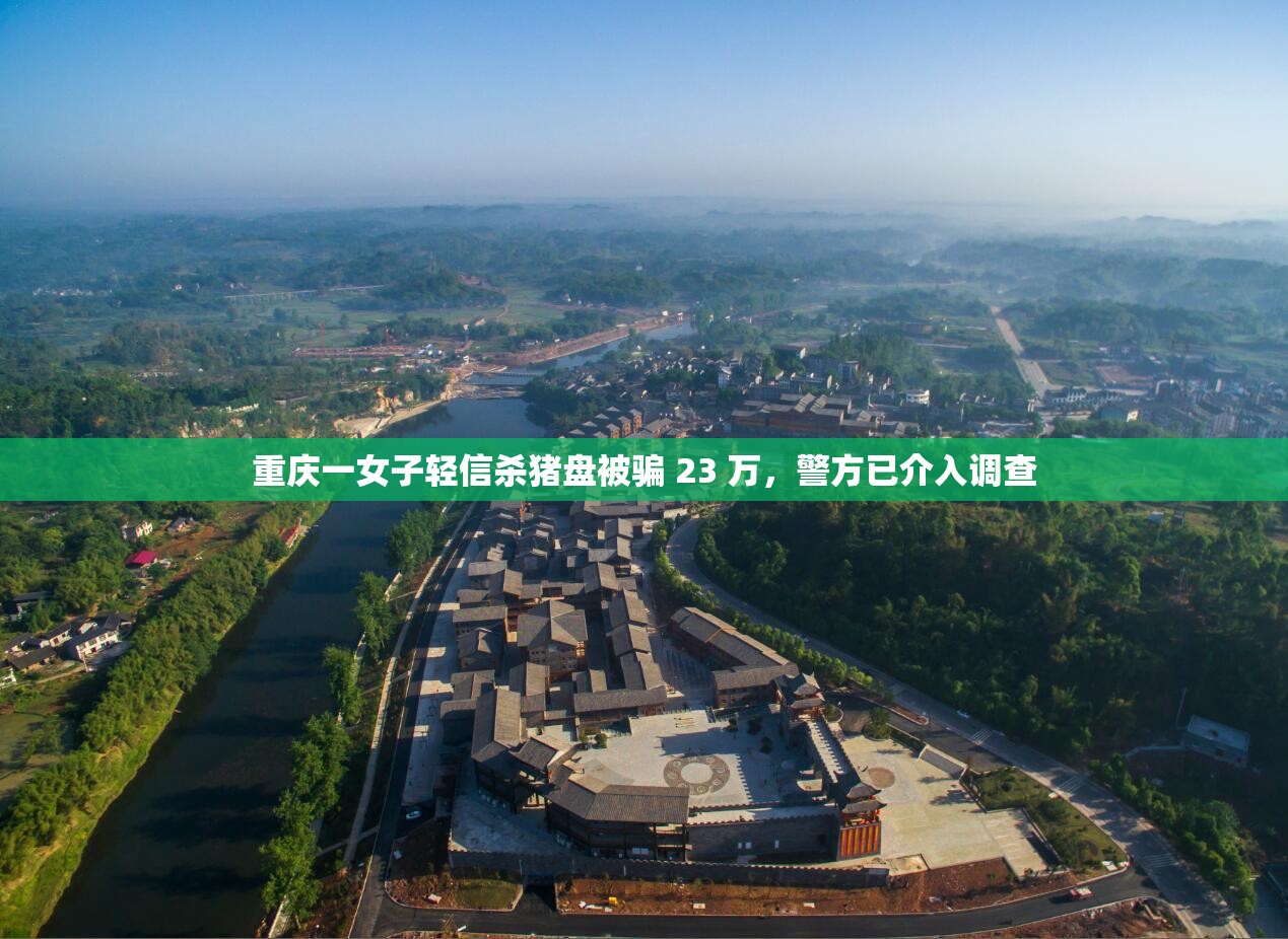 重庆一女子轻信杀猪盘被骗 23 万，警方已介入调查