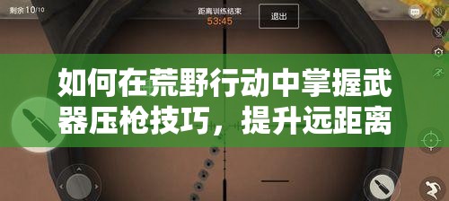 如何在荒野行动中掌握武器压枪技巧，提升远距离射击命中率？
