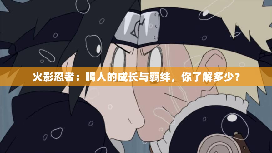 火影忍者：鸣人的成长与羁绊，你了解多少？