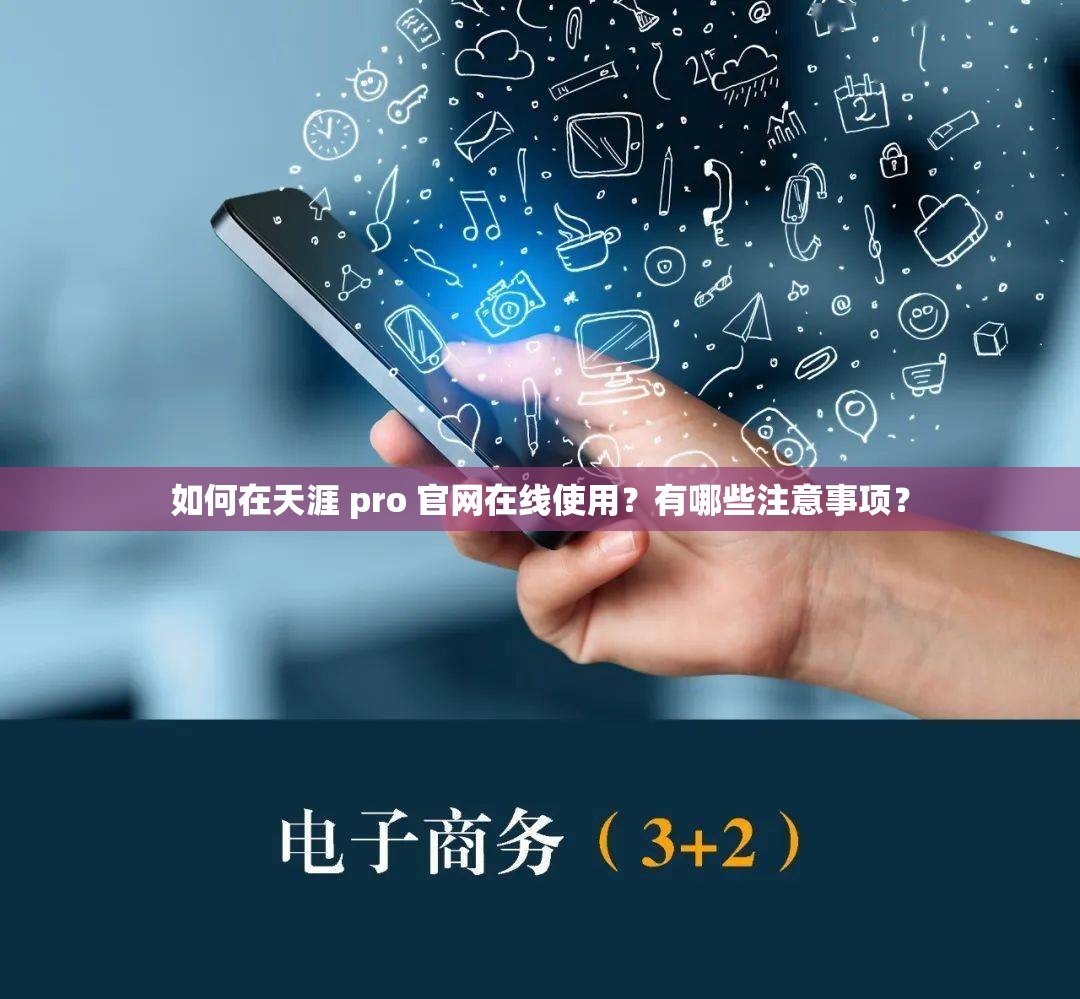 如何在天涯 pro 官网在线使用？有哪些注意事项？