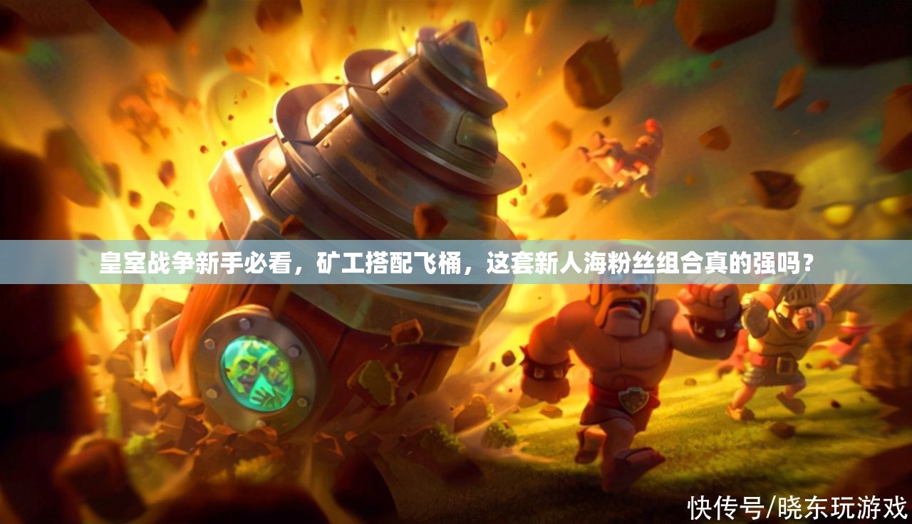 皇室战争新手必看，矿工搭配飞桶，这套新人海粉丝组合真的强吗？